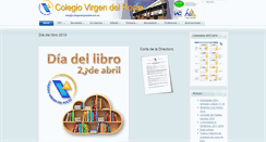 Desktop Screenshot of colegiovirgendelrocio.es