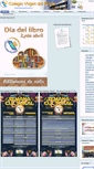 Mobile Screenshot of colegiovirgendelrocio.es